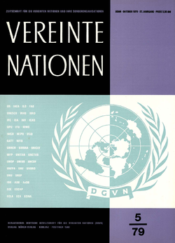 VEREINTE NATIONEN Heft 5/1979