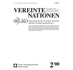 VEREINTE NATIONEN Heft 2/2000