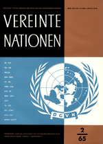 Die Welthandelskonferenz — eine neue Organisation der UNO