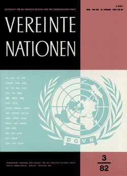 VEREINTE NATIONEN Heft 3/1982