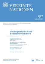 Deutsche Leistungen an den Verband der Vereinten Nationen 2014 bis 2017