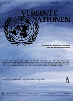 Nachkriegszeit: Vereinte Nationen zwischen ziviler und militärischer Weltordnung