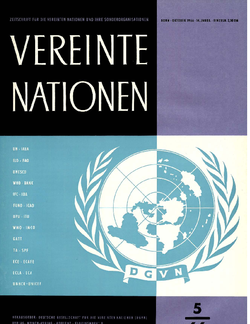VEREINTE NATIONEN Heft 5/1966