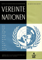 Die rechtliche Natur der UNO und der Weg zur Festigung der internationalen Organisatio