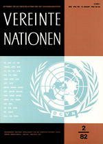 Die Mitgliedschaften in UN-Organen im Jahre 1982